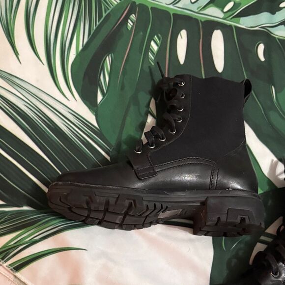 Rag & Bone Black Lace-Up Boots main image 16